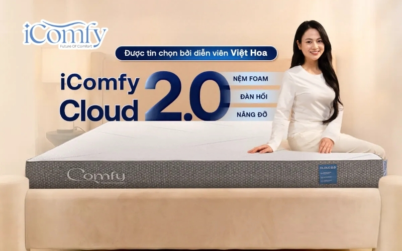 Nệm Foam iComfy Cloud 2.0