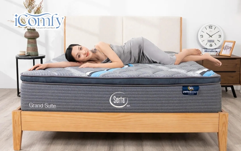 Nệm dày 30cm: TOP 7 mẫu bán chạy và bảng giá mới nhất 6 Nệm lò xo Serta Perfect Sleeper Grand Suite