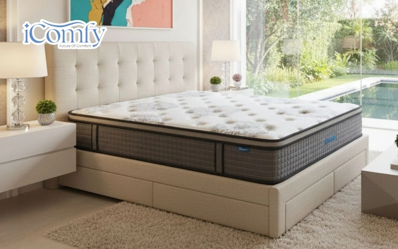 Nệm lò xo Callista Euro Top Pocket Spring