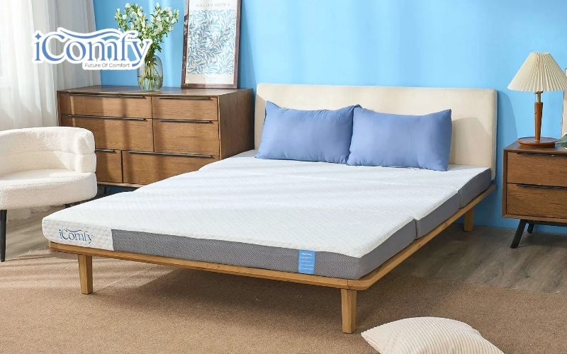 TOP 10 mẫu nệm du lịch tiện lợi, linh hoạt cho chuyến đi xa 3 Nệm du lịch gấp gọn