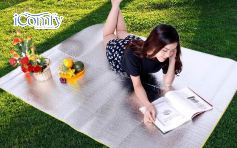 TOP 10 mẫu nệm du lịch tiện lợi, linh hoạt cho chuyến đi xa 5 Nệm chiếu du lịch