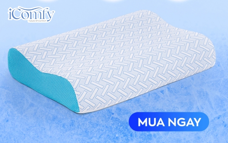 Gối Foam được chế tạo từ chất liệu memory foam