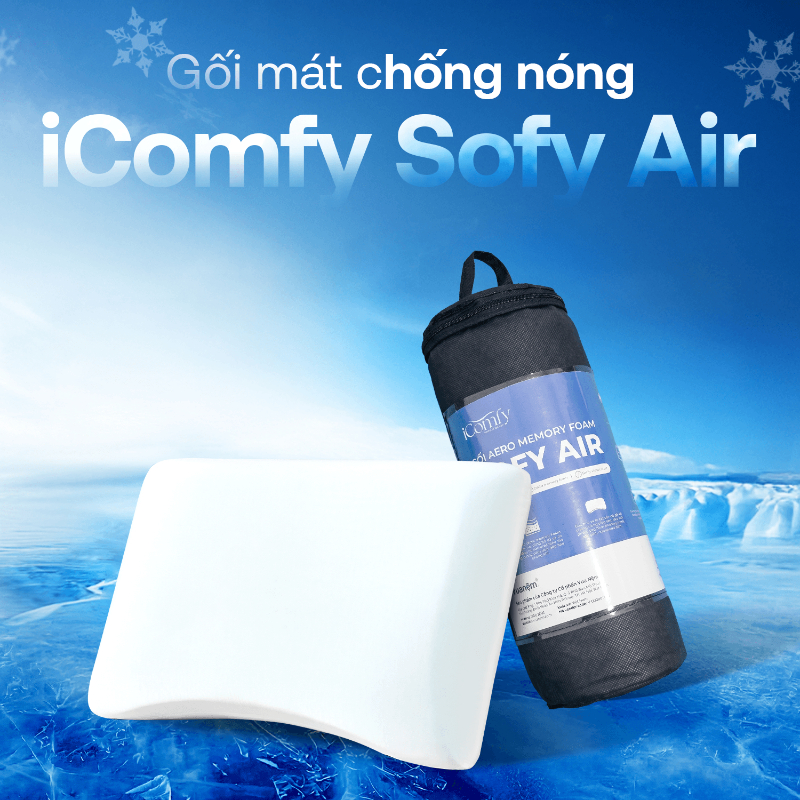 Gối foam iComfy Sofy Air