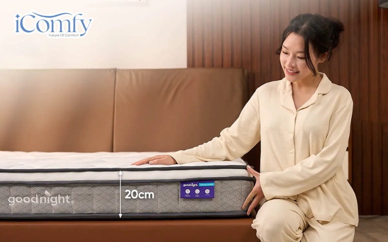 Kinh nghiệm mua đệm massage đúng chuẩn cho cả gia đình 9 SleepWave Hybrid