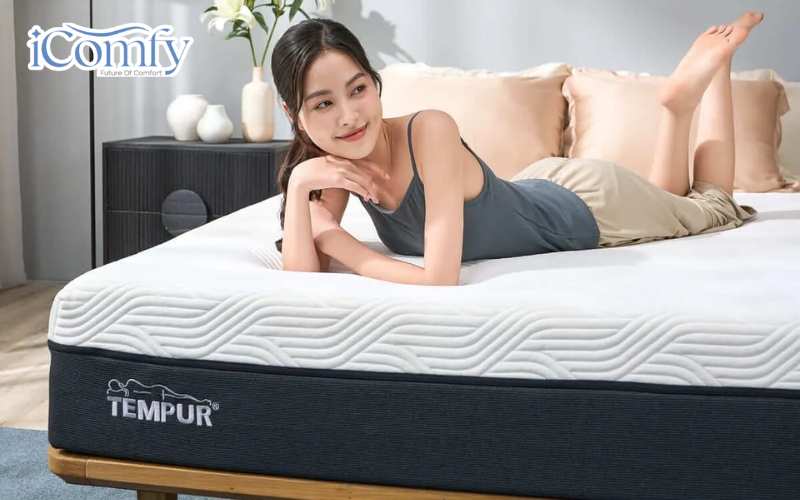 Hãy nằm thử khoảng 10 – 15 phút ở tư thế ngủ quen thuộc để kiểm tra