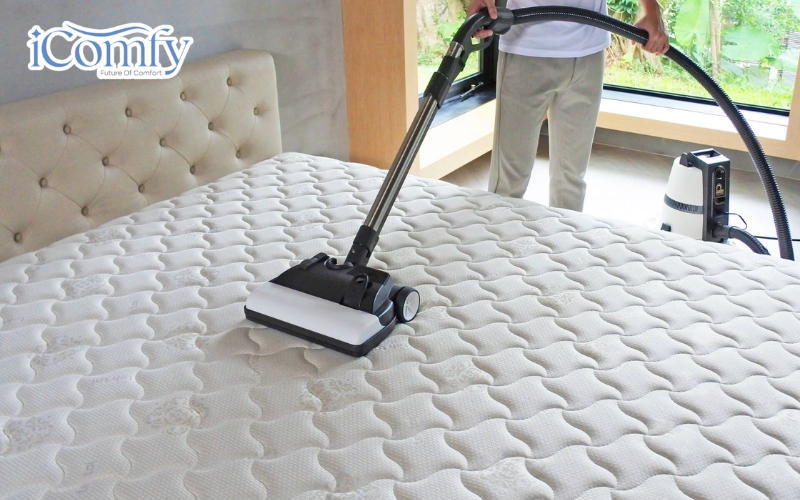Chỉ với vài thao tác đơn giản ngay tại nhà, bạn có thể làm sạch đệm 3D Spring