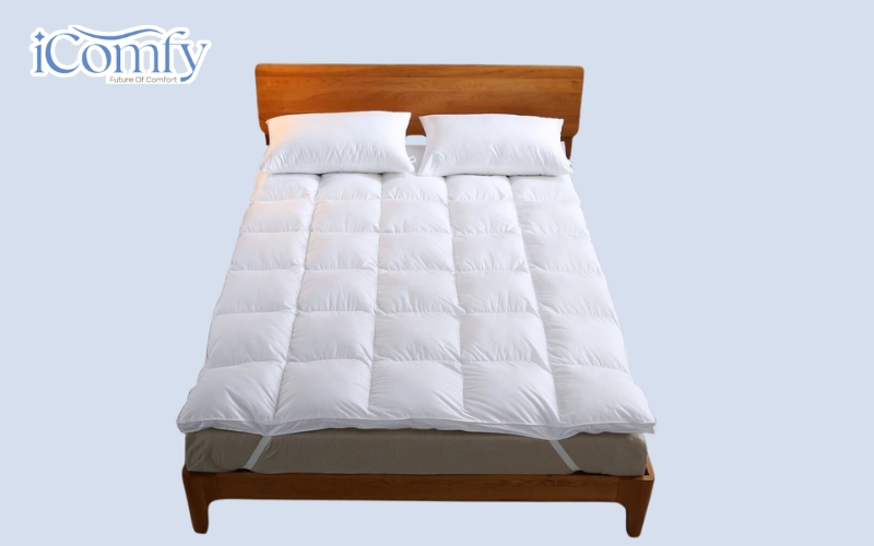 Bảng giá nệm 7cm - TOP 7 mẫu nệm phổ biến, giá tốt 7 Topper Hantexco Microfiber