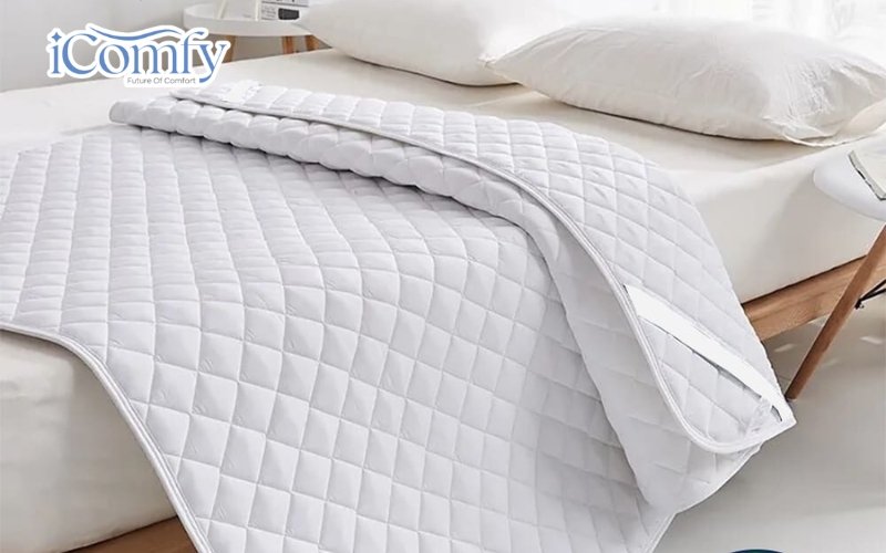 Tấm bảo vệ đệm chống thấm Cotton phủ TPU 