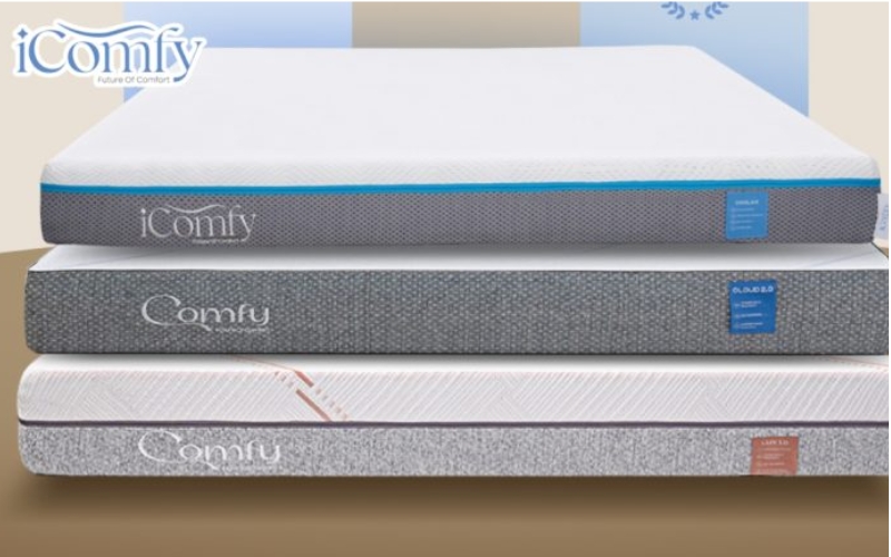 iComfy chuyên phát triển các dòng nệm foam hiện đại