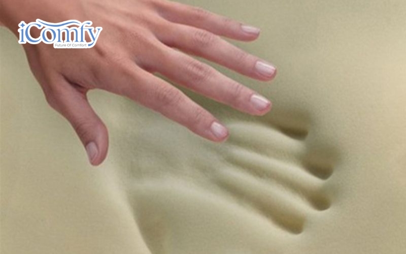 Độ đàn hồi lý tưởng của D40 giúp phân bổ đều trọng lượng cơ thể khi bạn tựa lưng hay ngả lưng