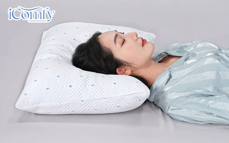 Gối lông vũ nhân tạo Amando Coolflex cao cấp