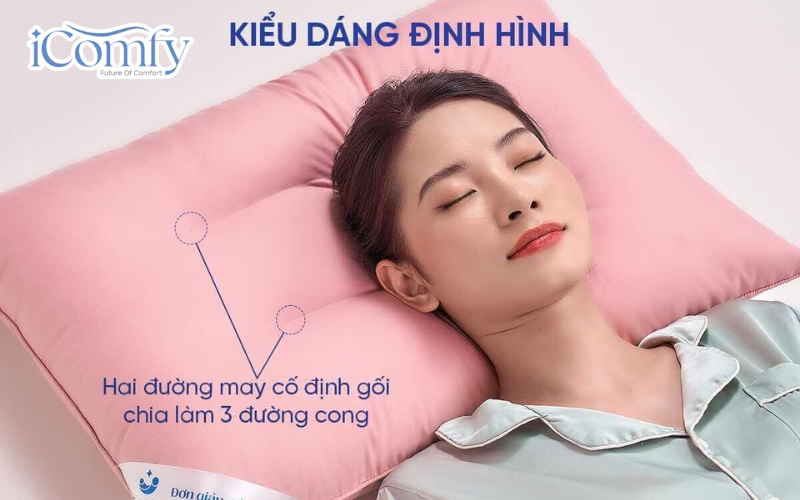Thiết kế công thái học thông minh với các đường may định hình giúp nâng đỡ tối ưu 