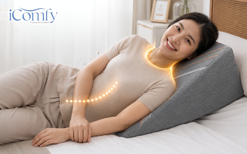 Cơ thể bạn sẽ luôn được duy trì theo đúng đường cong sinh lý tự nhiên