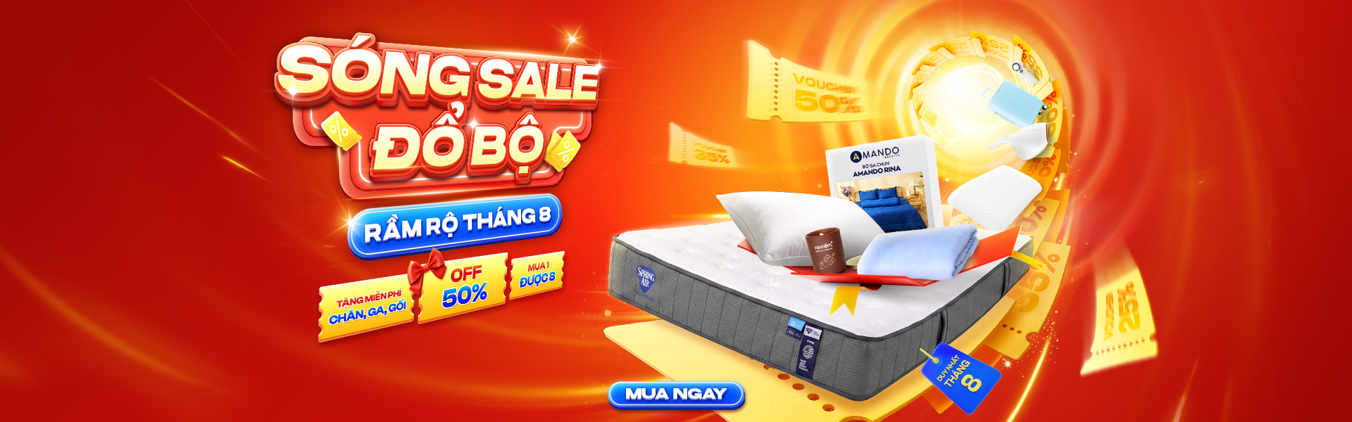 iComfy Sale Tháng 8