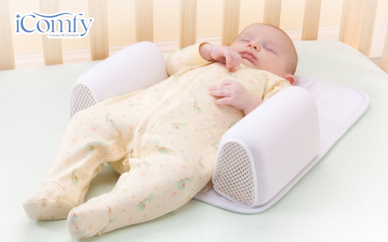Trong giai đoạn đầu đời, trẻ chưa cần sử dụng gối ôm kích thước lớn