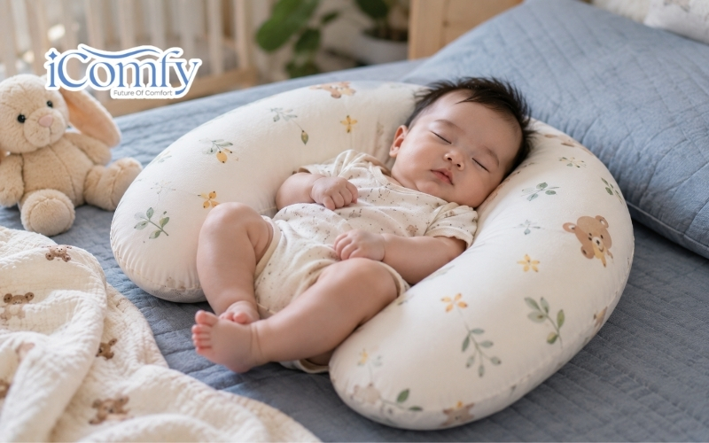 Hướng dẫn sử dụng và vệ sinh gối chữ U đúng cách