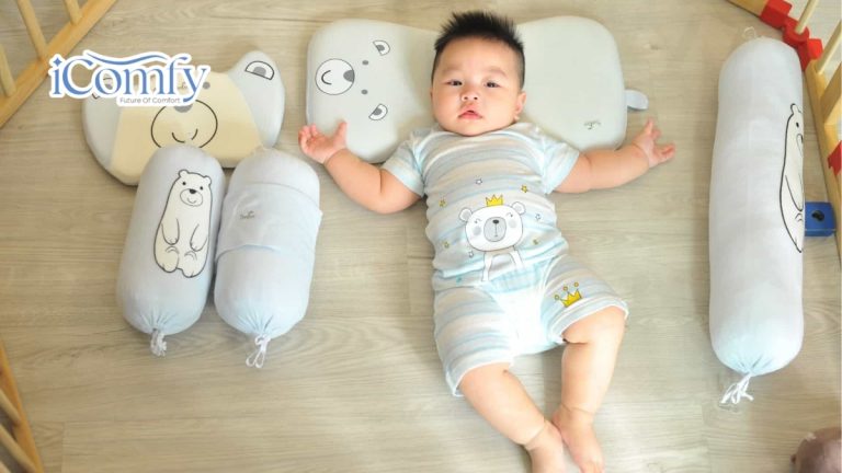 5 mẫu gối nằm cho bé 6 tháng tuổi đáng mua hiện nay