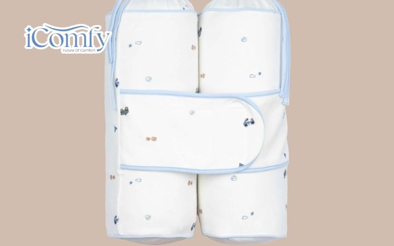 Bộ gối chặn bông xô Bu Baby