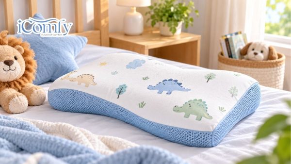 Top 6 mẫu gối trẻ em chất lượng, giúp bé ngủ ngon