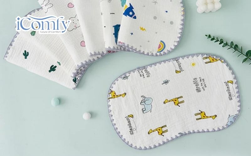 Cấu tạo từ vải xô Muslin mềm mại