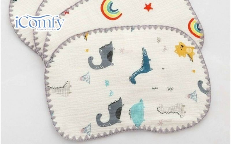 Gối xô chần chỉ lõm giữa