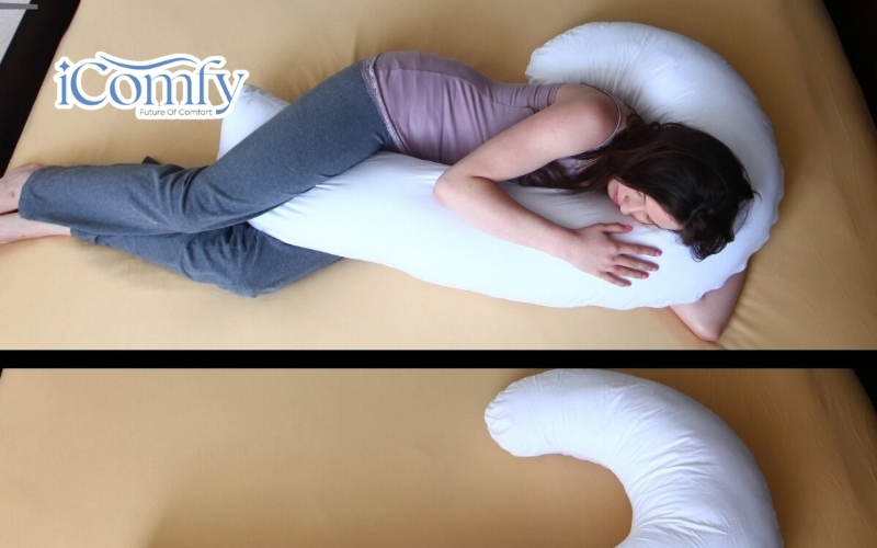 Gối ôm chữ C và chữ J
