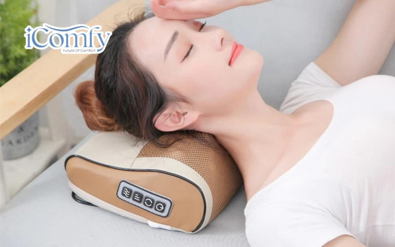 Gối sưởi điện có tốt không? Tìm hiểu đặc điểm, công dụng 5 Gối sưởi điện cổ vai gáy chuyên dụng